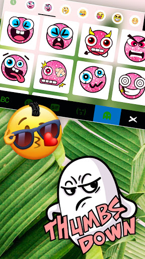 Fresh Leaves Keyboard Backgrou Screen 3