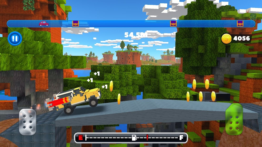 Captura de Pantalla 10 Blocky Rider: Roads Racing android