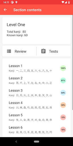 Japanese characters Screenshot 2 - AppWisp.com