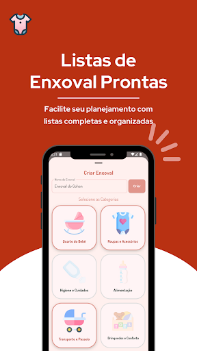 Vem Bebê: Lista de Enxoval screenshot 0