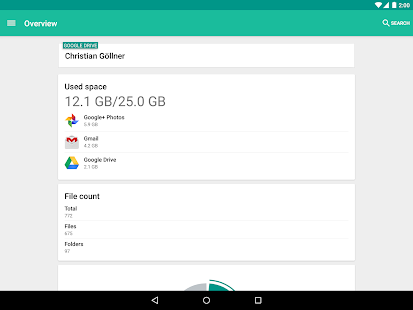Unclouded - Cloud Manager Screenshot