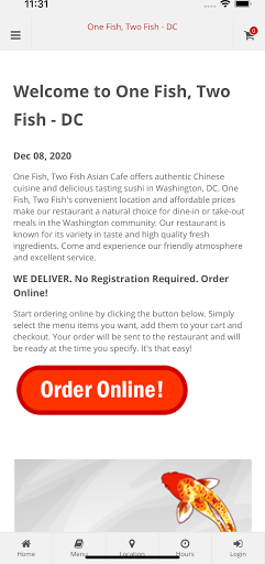 One Fish, Two Fish - DC Order Screen 2