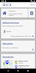 screenshot of abfallApp MEG