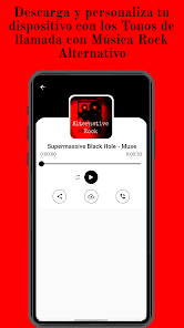 Screenshot 4 Tonos Musica Rock Alternativo android