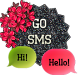 GO SMS - Zebra Blossom 2 icon