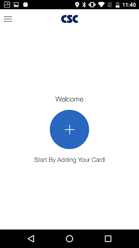 Android application CSCpay screenshort