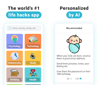 Hacks de la vie – Applications sur Google Play