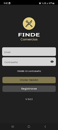 Android application Finde Comercio screenshort