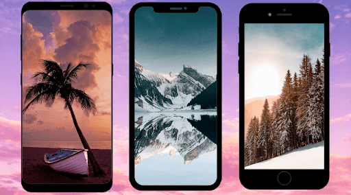 Android application Imágenes de paisajes screenshort