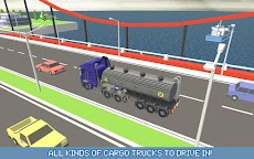 ブロック状のトラック運転手：都市交通のおすすめ画像4