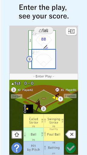 Android application Visco mobile - Baseball Score screenshort