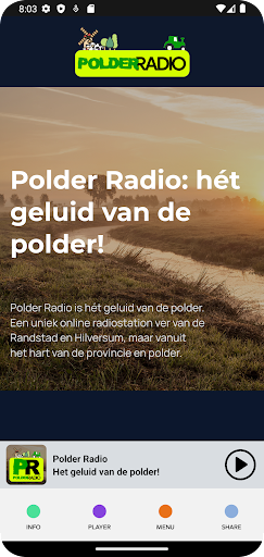 Polder Radio Screen 3