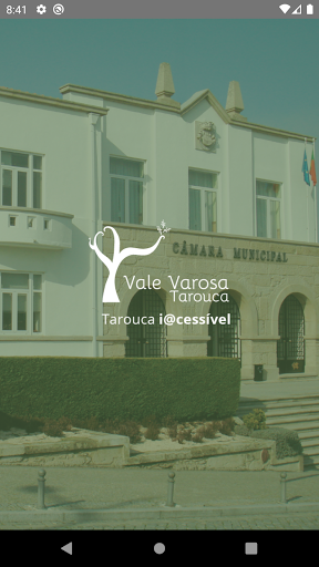 Android application Tarouca i@cessível screenshort