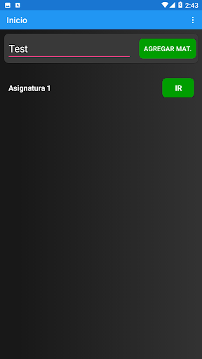 PortApp Screen 2
