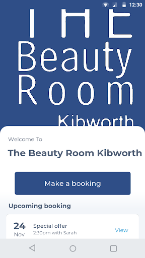 Android application The Beauty Room Kibworth screenshort