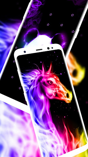 Neon Animal APUS Live Wallpape