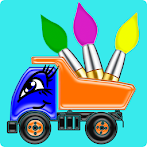 Kids Coloring book learn color