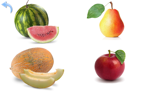 Früchte und Gemüse für Kinder Screenshot