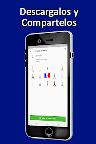 Billede 4 Stickers de Francia WAStickerA android