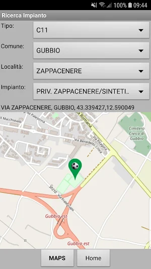Trova Impianti in Umbria screenshot 1