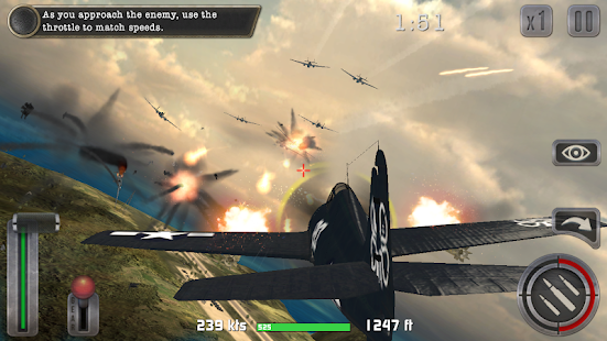 Air Combat Pilot: WW2 Pacific apktram screenshots 4