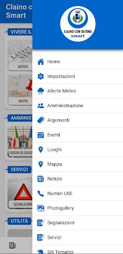 Android application Claino Con Osteno Smart screenshort