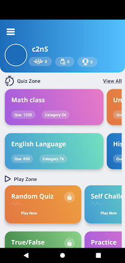 Android application Grade 4 School Test, Practice screenshort