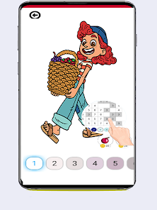 Screenshot 9 LUCA COLORING BY NUMBER android