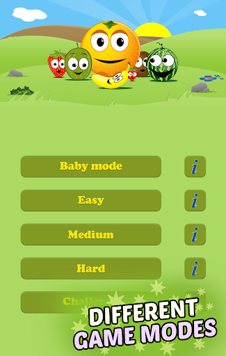 Mem Fruits: pop fruit pairs Screen 2