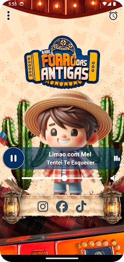 Android application Forró das Antigas screenshort