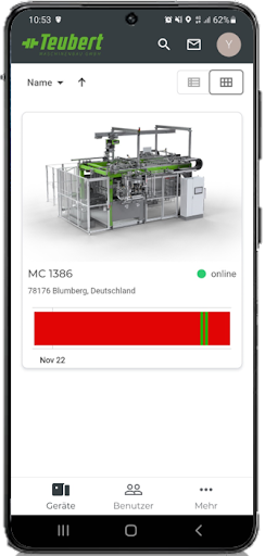 Teubert Connect & Control Screen 2