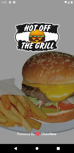Android application Hot Off the Grill screenshort