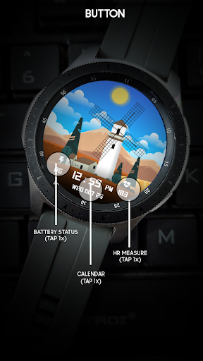 Windmill - Digital Watch Face Screen 3