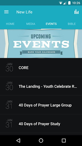 New Life Church Beeville Screen 3