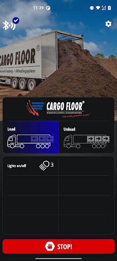 Android application Cargo Floor remote control screenshort