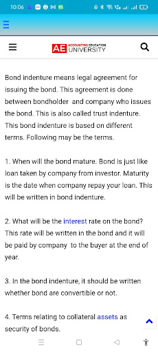 Finance Dictionary Screen 3