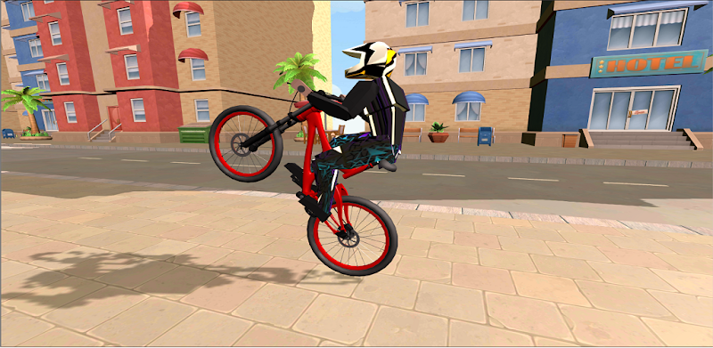 Wheelie Bike 3D - BMX wheelie