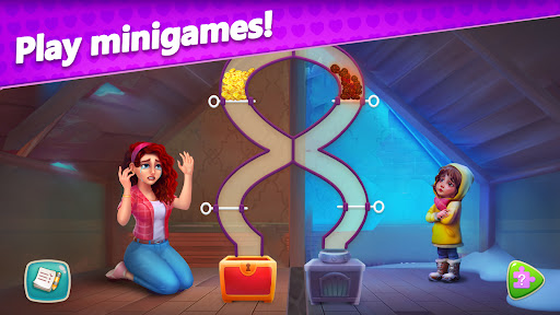 Android application Emma's Mansion: Design & Match screenshort