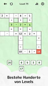 Math Crossword — Zahlenrätsel