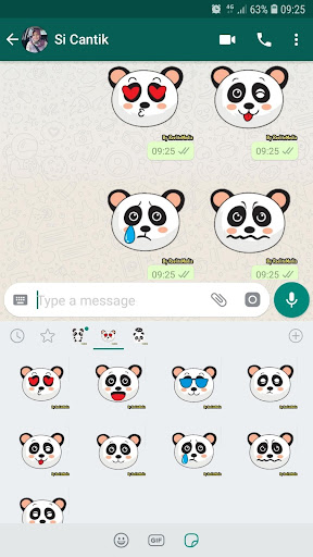 WAStickerApps Panda Stickers for WhatsApp