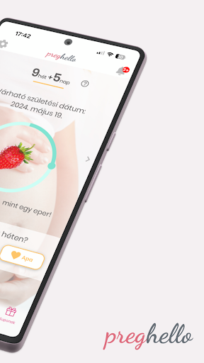 PregHello – terhességi app Screen 2