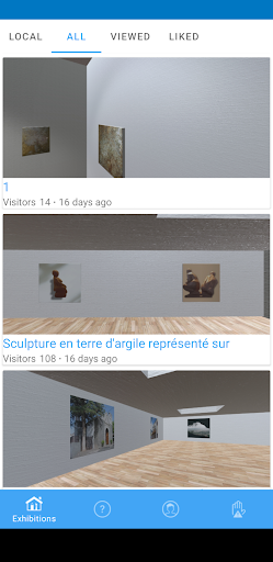 Android application Arte - Online Gallery screenshort