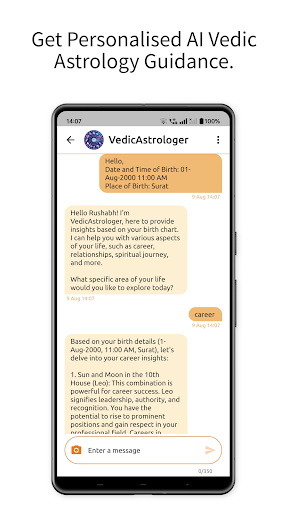 VedVaani: AI Astrology & Tarot Screen 3