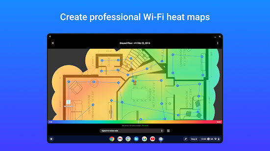 NetSpot WiFi Heat Map Analyzer Screenshot