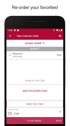 Android application Mexican Cafe UK screenshort