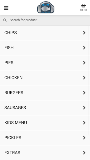 Android application DJ's FISH & CHIPS screenshort