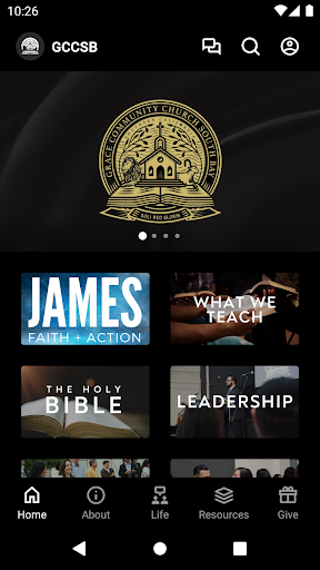 Android application GCCSB screenshort