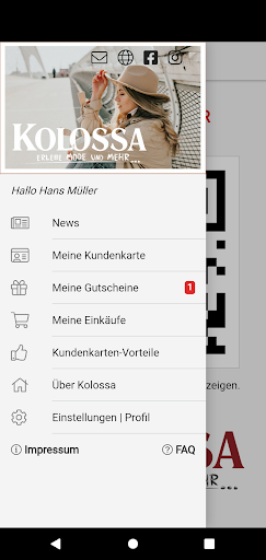 Modehaus Kolossa Screen 2