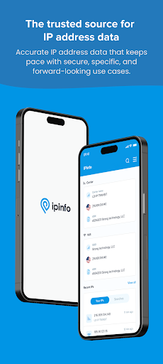 Android application IPinfo screenshort