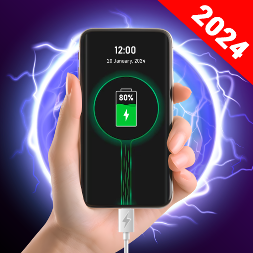 Battery Charging Animation App logo